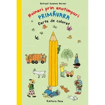 Hoinari prin anotimpuri. Primavara (carte de colorat) - Rotraut Susanne Berner