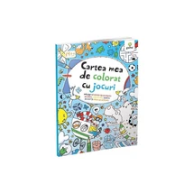 Cartea mea de colorat cu jocuri - Collective