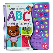 Scrie si sterge. ABC. Alfabet cu sunete