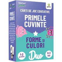 Primele cuvinte. Forme si culori. Carti de joc educative - Collective
