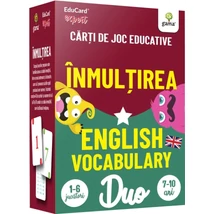 Inmultirea. English Vocabulary. Carti de joc educativ - Collective