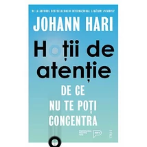 Hotii de atentie. De ce nu te poti concentra - Johann Hari