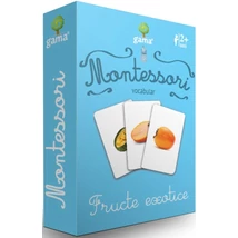Montessori. Vocabular: Fructe exotice - Collective