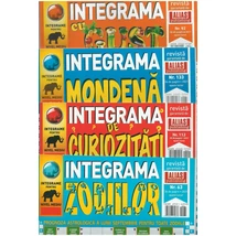 Lot de 4 reviste cu integrame Romanesti