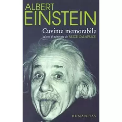 Cuvinte memorabile - Albert Einstein