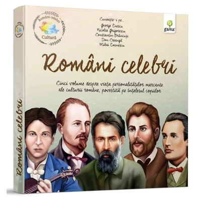 Pachet „Romani celebri. Cultura”