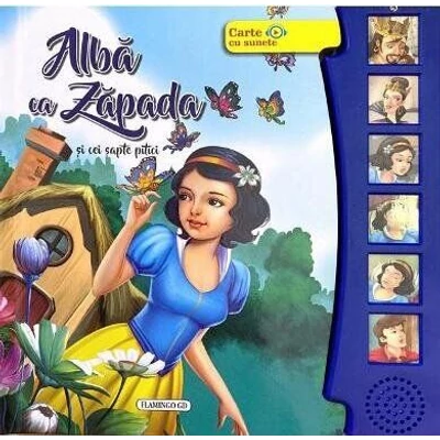 Alba ca zapada si cei sapte pitici (carte cu sunete)