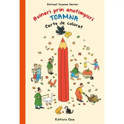 Hoinari prin anotimpuri. Toamna (carte de colorat) - Rotraut Susanne Berner