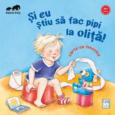 Si eu stiu sa fac pipi la olita!