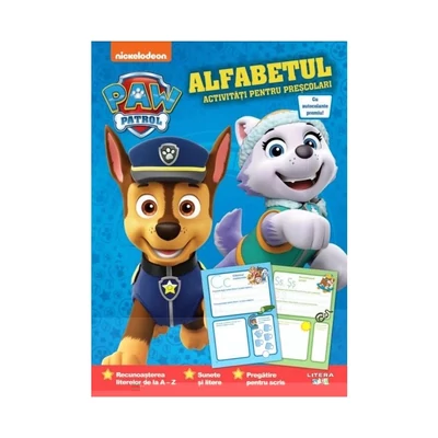Patrula Catelusilor. Alfabetul. Activitati pentru prescolari - Collective