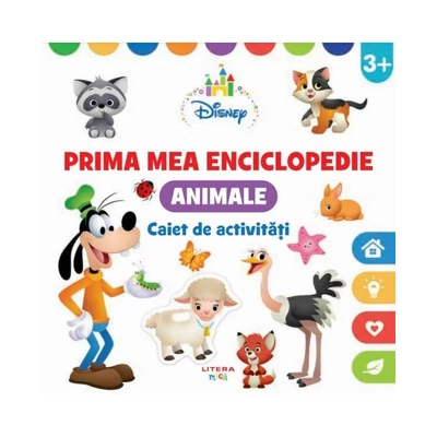 Disney. Prima mea enciclopedie. Animale (caiet de activitati) - Collective