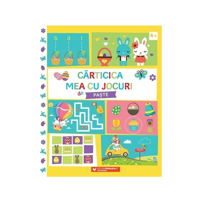 Carticica mea cu jocuri de Paste (4+) - Collective