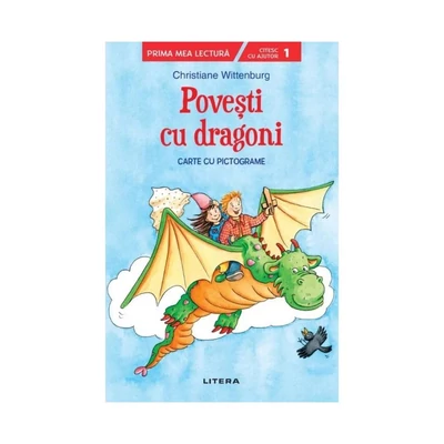 Povesti cu dragoni. Carte cu pictograme. Citesc cu ajutor (nivelul 1) - Collective