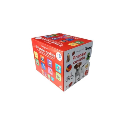 Bebe invata. Primele cuvinte (set cu 8 carticele)