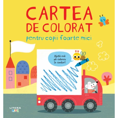 Cartea de colorat pentru copii foarte mici