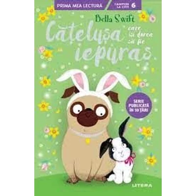 Catelusa care isi dorea sa fie iepuras