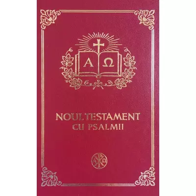 Noul Testament cu Psalmii – format 053 – grena