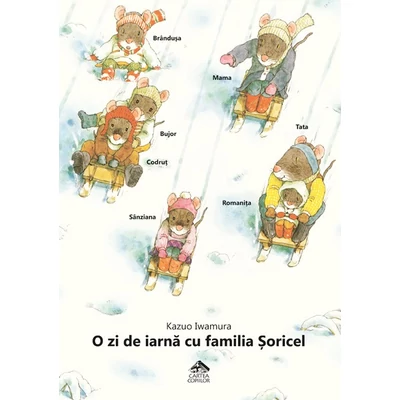 O zi de iarna cu familia Soricel