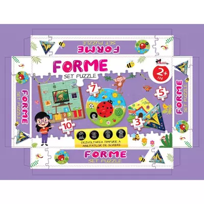 Forme. Puzzle - 25 piese