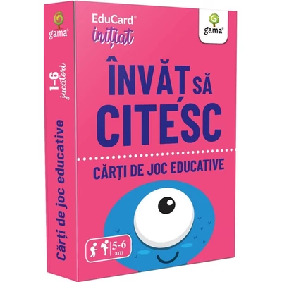 Invat sa citesc. Carti de joc educative