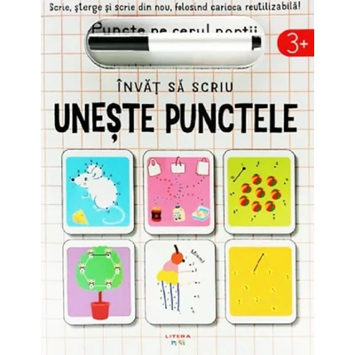 Invat sa scriu. Uneste punctele