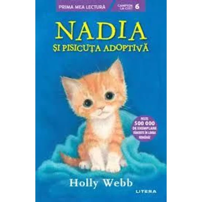 Nadia si pisicuta adoptiva