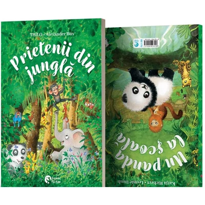 Prietenii din jungla / Un panda la scoala