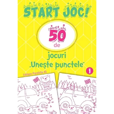 Start joc! 50 de jocuri 'Uneste punctele' (vol. 1)