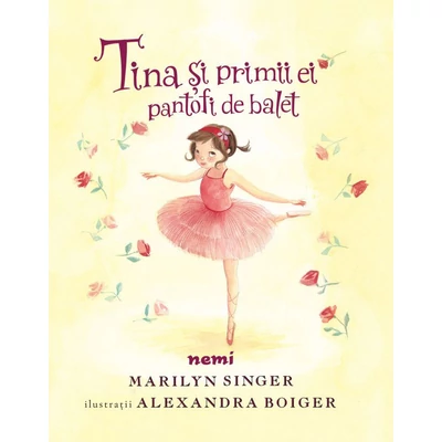 Tina si primii ei pantofi de balet