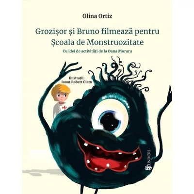 Grozisor si Bruno filmeaza pentru Scoala de Monstruozitate - Olina Ortiz