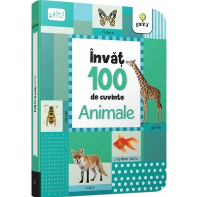 Invat 100 de cuvinte. Animale