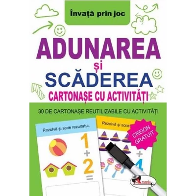 Adunarea si scaderea. Cartonase cu activitati - Collective