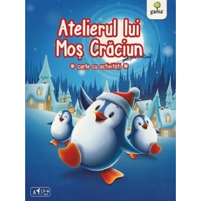 Atelierul lui Mos Craciun. Carte cu activitati - Collective