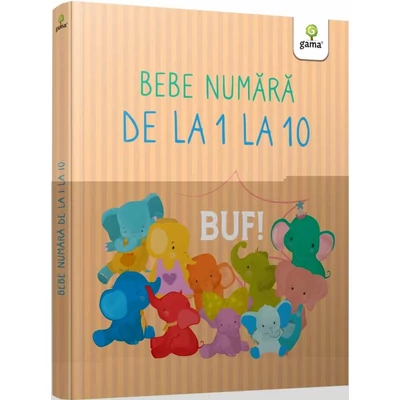 Bebe numara de la 1 la 10