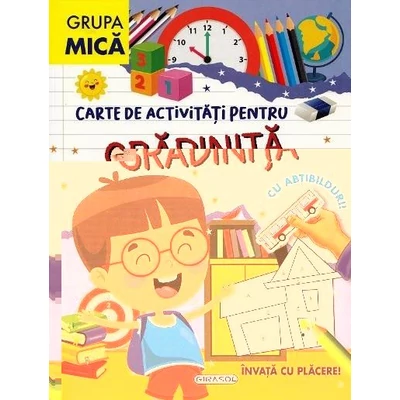Carte de activitati pentru gradinita, cu abtibilduri. Grupa mica - Collective