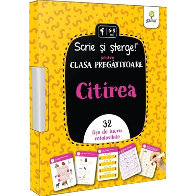 Citirea. Pentru clasa pregatitoare. Scrie si sterge - Collective