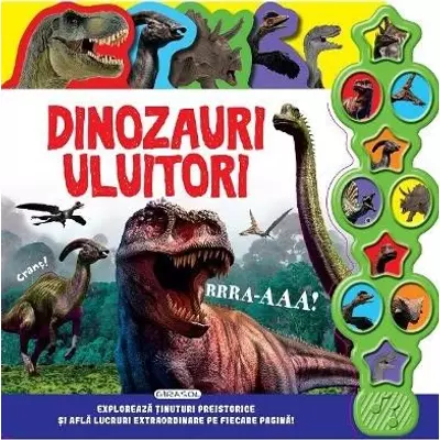 Dinozauri uluitori. Carte cu sunete - Collective
