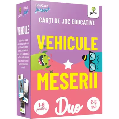 Vehicule. Meserii. Carti de joc educative - Collective