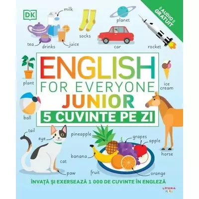 English for Everyone. Junior. 5 cuvinte pe zi - Collective