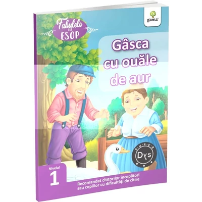 Gasca cu ouale de aur. Fabulele lui Esop: Nivelul 1 - Collective