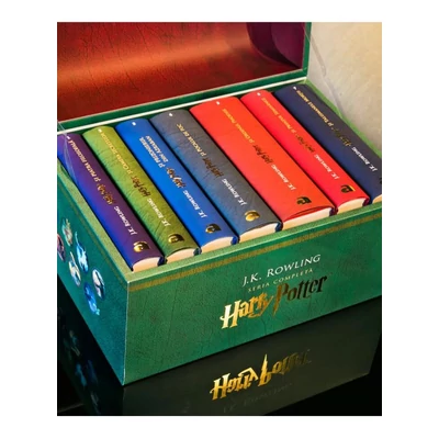 Set Harry Potter + cufar de colectie - J.K.Rowling