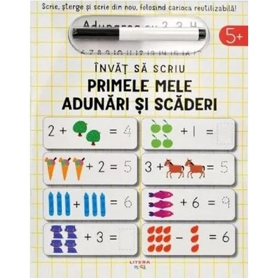 Invat sa scriu. Primele mele adunari si scaderi - John Poitier