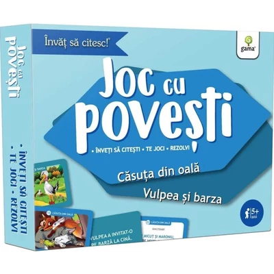 Joc cu povesti. Casuta din oala • Vulpea si barza - Collective