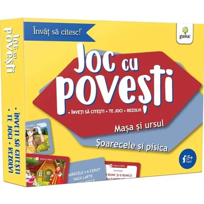 Joc cu povesti: Masa si ursul. Soarecele si pisica - Collective