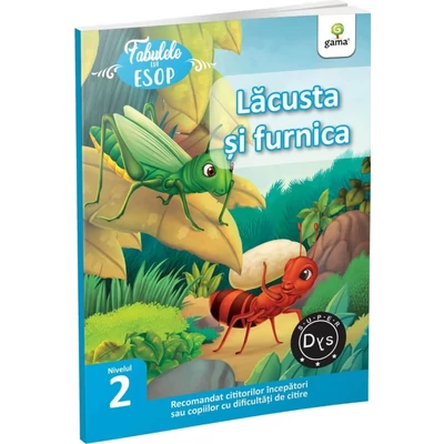 Lacusta si furnica. Fabulele lui Esop: Nivelul 2 - Collective