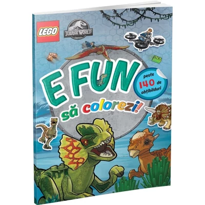 E fun sa colorezi! Lego Jurassic World - Collective