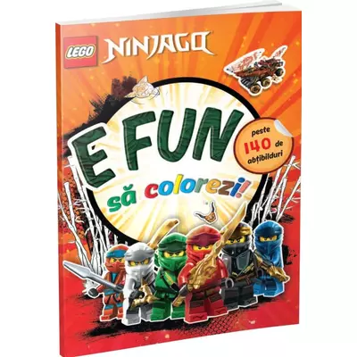 E fun sa colorezi! Lego Ninjag - Collective