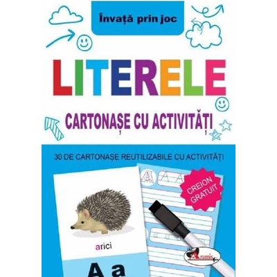 Literele. Cartonase cu activitati - Collective