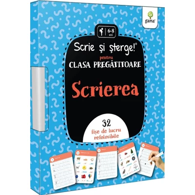 Scrierea. Pentru clasa pregatitoare. Scrie si sterge - Collective