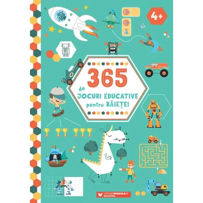 365 de jocuri educative pentru baietei